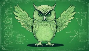 Owl, Wisdom, Green